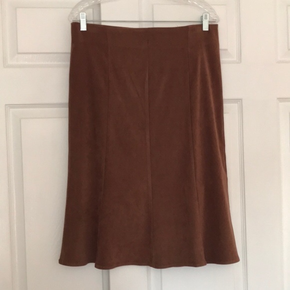 Suede-Like Skirt
